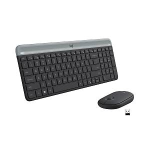 LOG�TECH MK470 Kablosuz Klavye Mouse Seti Siyah 920-009435