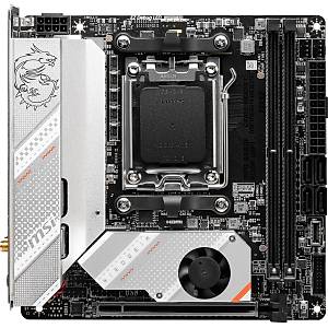 MSI MB MPG B650I EDGE WIFI AM5 DDR5 7200MHZ(OC) HDMI M.2 USB3.2 2.5G LAN WIFI 6E Mini-ITX