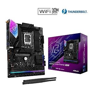 ASRock Phantom Gaming B860 PG Lightning WiFi Core Ultra Uyumlu DDR5 PCIe 5.0 ATX Anakart