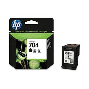 HP CN692A 704 Siyah M�rekkep Kartu�u