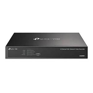 TP-Link VIGI NVR1008H 8 Kanal H.265+ 10TB HDD Destekli IP Kamera Kay�t Cihaz�