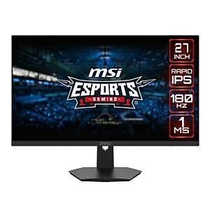 27 MSI G274F 1920x1080 (FHD) 16:9 FLAT RAPID IPS 180HZ 1MS G-SYNC COMPATIBLE GAMING MONITOR
