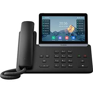 Yealink SIP-T74W 4.3 in� Renkli Ekranl� Dahili Wi-Fi 6 ve Bluetooth Gigabit IP Telefon