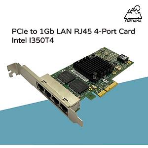 ASUS LAN CARD PCIE G3 4P 1G INTEL I350-T4 V2 Ethernet Kart�