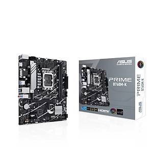 ASUS PRIME B760M-K DDR5 8000MHZ 1XVGA 1XHDMI 2XM.2 USB 3.2 MATX 1700P (13. VE 12.NES�L ��LEMC� UYUMLU)