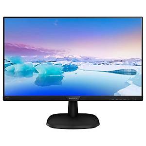 PHILIPS 243V7QJABF/00 23,8 inc IPS 4MS 75MHZ 1XVGA 1XHDMI 1XDP FHD 1920X1080 HOPARL�R FLICKER-FREE VESA S�YAH