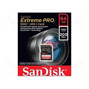 SanDisk Extreme Pro SD UHS I 64GB Haf�za Kart�