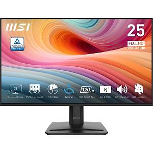 MSI 24.5 inc PRO MP251 E2 1920x1080 (FHD) 16:9 FLAT IPS 120HZ 1MS ADAPTIVE-SYNC Siyah Monit�r