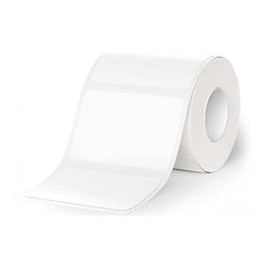 NIIMBOT T50x30-900 Beyaz Termal Etiket Rulosu (K3 ve K3W Uyumlu - 900 Adet)