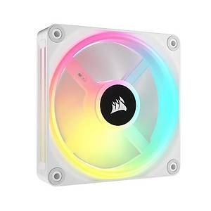 Corsair QX120 RGB CO-9051005-WW Beyaz 34 LED iCUE LINK Destekli 120mm Kasa Fan�