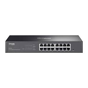 TP-LINK OMADA ES216G 16 PORT GIGABIT YONETILEBILIR METAL KASA SWITCH