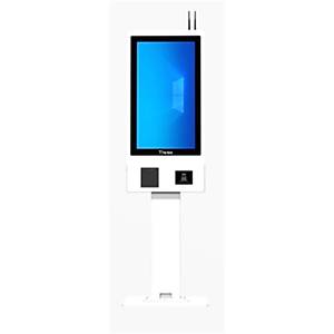 TIWOX K-3250W 32 inc i7 5.NES�L 256GB SSD 16GB RAM WIFI 80MM F�� YAZICI 2D OKUYUCU FHD DOKUNMAT�K KIOSK AYAKLI BEYAZ