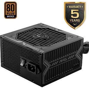 MSI MAG A650BN PCIE5 II 650W 80+ BRONZE ATX 3.1 PCIE 5.1 POWER SUPPLY
