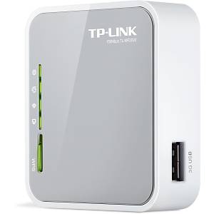 TP-LINK TL-MR3020 150Mbps PORTAT�F 3G/4G KABLOSUZ N ROUTER