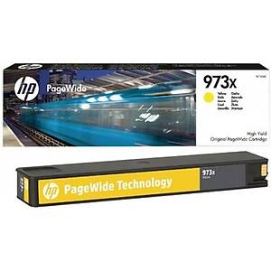 HP F6T83A 973X Y�ksek Kapasiteli Sar� Orijinal PageWide Kartu�u 7000 Sayfa