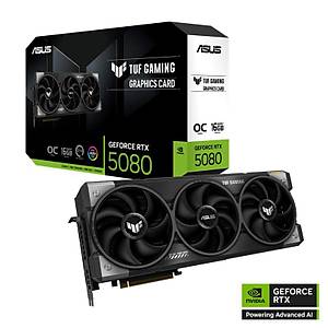 ASUS GEFORCE TUF-RTX5080-O16G-GAMING 16GB GDDR7 256BIT 2XHDMI 3XDP EKRAN KARTI