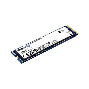 Kingston 4TB NV3 M.2 2280 PCIe 4.0 NVMe SSD