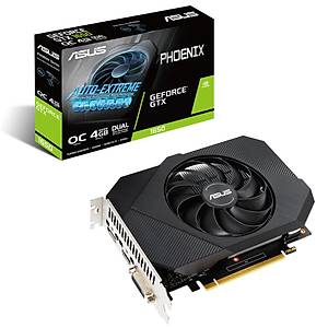 ASUS GEFORCE PH-GTX1650-O4GD6-P 4GB GDDR6 128bit 1655MHz OC 1xDVI 1xHDMI 1xDP EKRAN KARTI