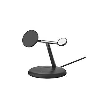 Belkin Qi2 15W 3in1 Magsafe Kablosuz �arj Stand - Siyah