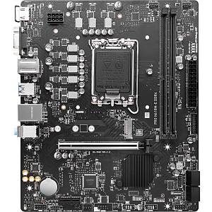 MSI MB PRO H610M-E DDR4 SOKET 1700 DDR4 3200(OC) HDMI VGA M.2 USB3.2 1x 1G LAN mATX