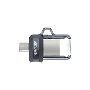 SANDISK SDDD3-128G-G46 128GB Ultra Android Dual Drive USB3.0 Siyah USB Bellek
