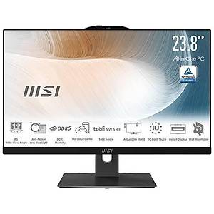 MSI MODERN AM242P 1M-2287EU 23.8 FHD 16:9 (1920X1080) CORE 7 150U 16GB DDR5 512GB SSD FDOS SIYAH AIO PC