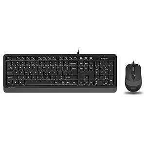A4 TECH F1010 Q USB GR� MM Kablolu Klavye Mouse Set