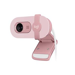 LOGITECH BRIO 100 FULL HD 1080P M�KROFONLU WEB KAMERA PEMBE 960-001623
