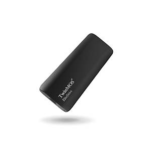 TWINMOS PSSD2TBMEDB 2TB Ta��nabilir External SSD USB 3.2 Type-C Dark Grey