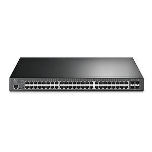 TP-LINK TL-SG3452P 48 PORT GIGABIT + 4X1GB SFP L2+ 384W YONETILEBILIR RACKMOUNT SWITCH
