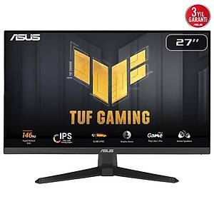 ASUS TUF GAMING VG279QE5A 27 inc Full HD(1920x1080), Overclock to 146Hz, IPS, ELMB Sync, 1ms Gaming Monit�r
