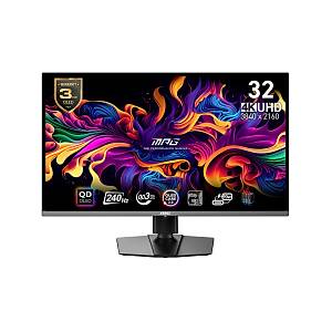 31.5 MSI MPG 321URX QD-OLED 3840x2160 (UHD) 16:9 FLAT QD-OLED 240HZ 0.03MS ADAPTIVE-SYNC GAMING MONITOR