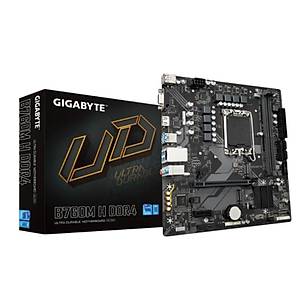 GIGABYTE B760M-H DDR4 3200MHZ 1XVGA 1XHDMI 1XM.2 USB 3.2 MATX 1700P (12. / 13. VE 14. NES�L ��LEMC� UYUMLU)