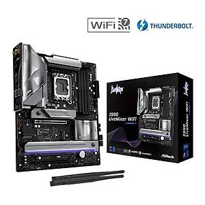 ASRock Z890 LiveMixer Intel Core Ultra Uyumlu DDR5 PCIe 5.0 Wi-Fi 7 Yay�nc� Anakart�