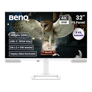 BENQ EW3290U 32 inc IPS 4K 3xHDMI USB-C USB-A MM Pivot HDR 400 EyeCare Kumandal� Monit�r