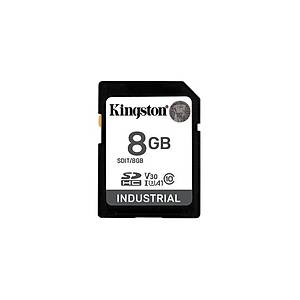 8GB SDHC Industrial -40C to 85C C10 UHS-I U3 V30 A1 pSLC