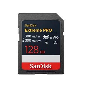 SANDISK SDSDXDM-128G-GN4IN 128GB Extreme Pro SDXC UHS-II V90 300MB/s SD Card