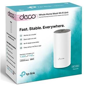 TP-LINK DECO E4 1200MBPS MESH WI-FI S�STEM� (TEKL�)