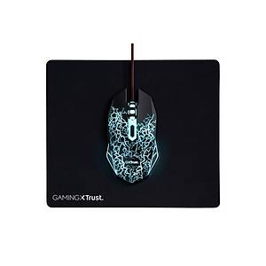 Trust 24752 Basic Mouse ve Mousepad Siyah
