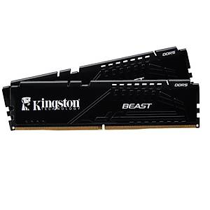 KINGSTON 16 GB DDR5 5200MHZ BEAST BLACK EXPO 2x8GB CL36 DIMM DT KF552C36BBEK2/16TR
