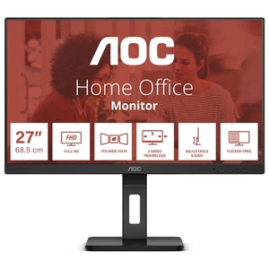 AOC 27E3QAF 27 inc IPS 4MS 75MHZ 1XVGA 1XHDMI 1XDP FHD 1920X1080 HOPARL�R Y�KSEKL�K AYARI �ER�EVES�Z PIVOT VESA S�YAH