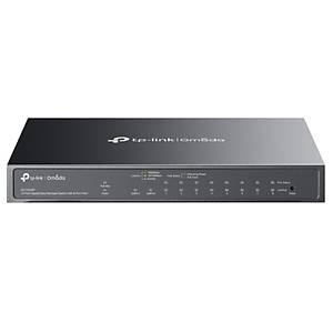 TP-LINK OMADA ES210GMP 10 PORT GIGABIT + 8-PORT POE+ Y�NET�LEB�L�R 123W POE METAL KASA SWITCH