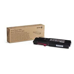 XEROX 106R02234 PHASER 6600/WC 6605 YUKSEK KAP. MAGENTA TONER KARTUSU 6000 SAYFA