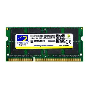8 GB DDR3 1600 TWINMOS 1.5 NB MDD38GB1600N