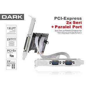 DARK DK-AC-PEP32 2S/1P PCI-EXPRESS KART