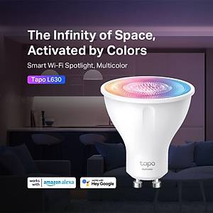 TP-LINK TAPO-L630 Ak�ll� Wi-Fi Spot Lamba �ok Renkli