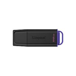 Kingston 512GB Portable USB 3.2 Gen 1 DataTraveler Exodia Black/Purple