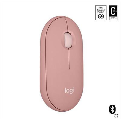 LOGITECH PEBBLE 2 M350S KABLOSUZ BLUETOOTH SESS�Z OPT�K MOUSE PEMBE 910-007014