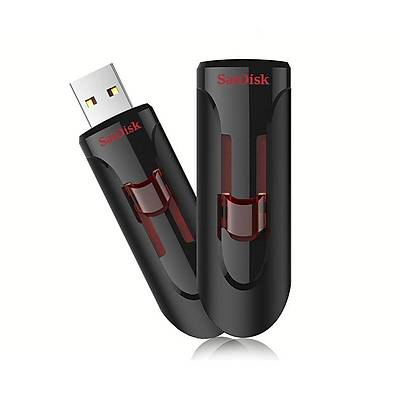 SANDISK SDCZ600-064G-G35 64GB Cruzer Glide USB3.0 Siyah USB Bellek