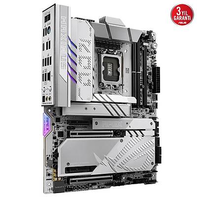 ASUS MB ROG MAXIMUS Z890 APEX INTEL Z890 LGA1851 DDR5 9000 HDMI 2XUSB4 6X M2 USB3.2 WI-FI 7 -BT AURA RGB 5GBIT LAN ATX 22+1+2+2 G�� A�AMALARI THUNDERBOLT 4 QUICK CHARGE 4+ �LE 60W KADAR USB �IKI�I ASUS AI ADVISOR
